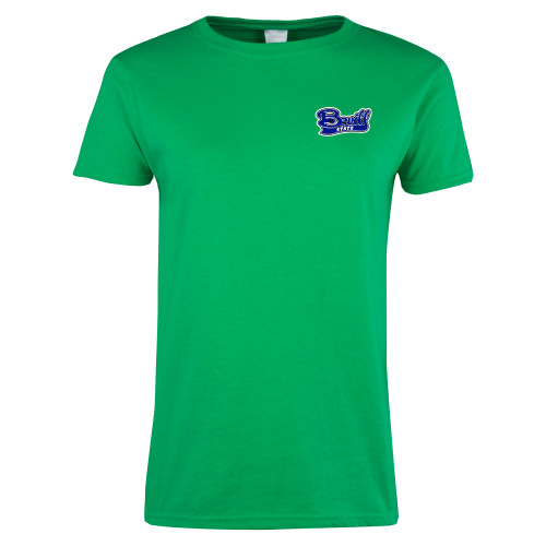  Womens Kelly Green Short Sleeve Tee - Bevill State