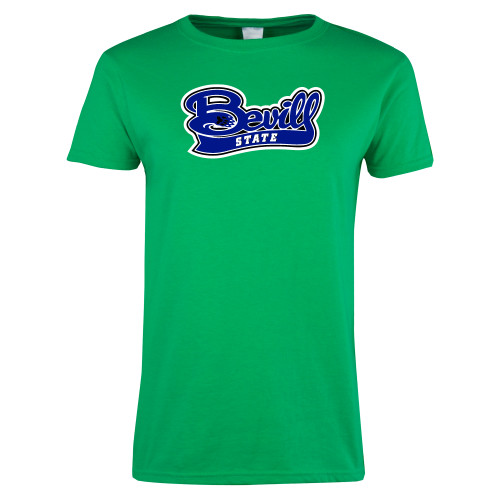  Womens Kelly Green Short Sleeve Tee - Bevill State
