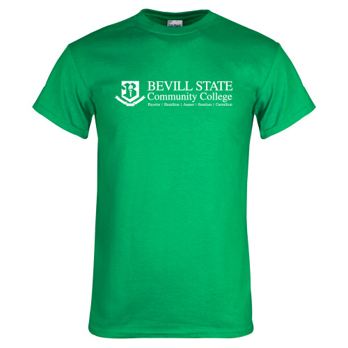  Kelly Green T Shirt - Instituional Mark