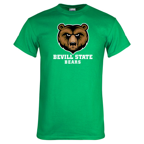  Kelly Green T Shirt - Bevill Bears w Bear Head