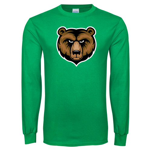  Kelly Green Long Sleeve T Shirt - Bear