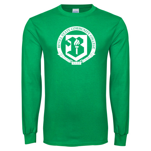  Kelly Green Long Sleeve T Shirt - Seal