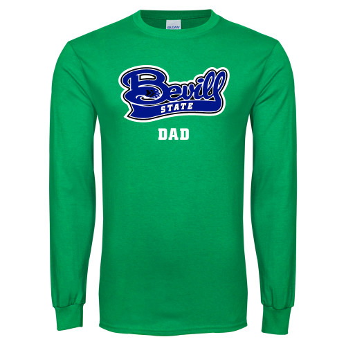  Kelly Green Long Sleeve T Shirt - Dad