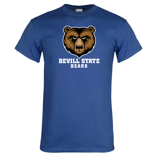  Royal T Shirt - Bevill Bears w Bear Head