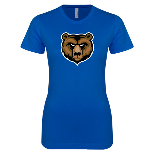  Next Level Womens Royal Boyfriend Tee - Bear