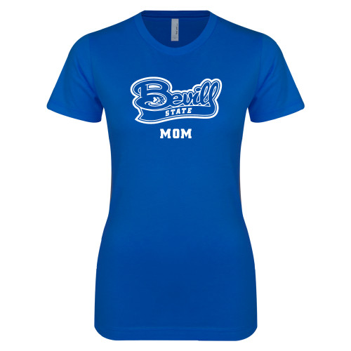  Next Level Womens Royal Boyfriend Tee - Mom