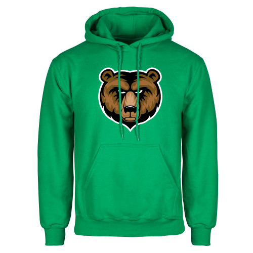  Kelly Green Fleece Hoodie - Bear