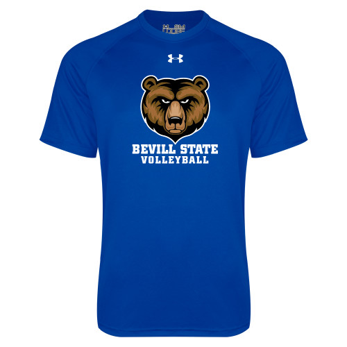  Under Armour Royal Tech Tee - Volleyball