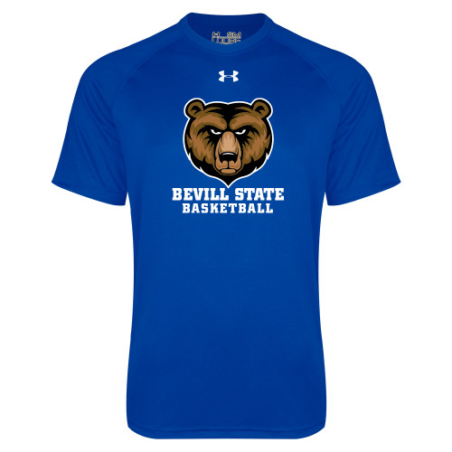  Under Armour Royal Tech Tee - Basketball