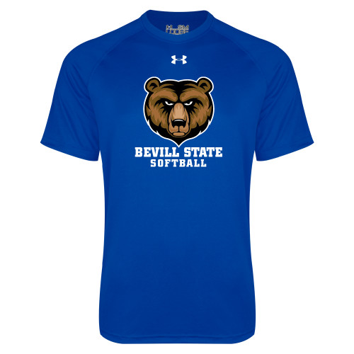 Under Armour Royal Tech Tee - Softball