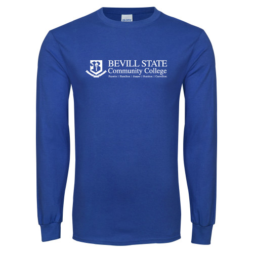  Royal Long Sleeve T Shirt - Instituional Mark