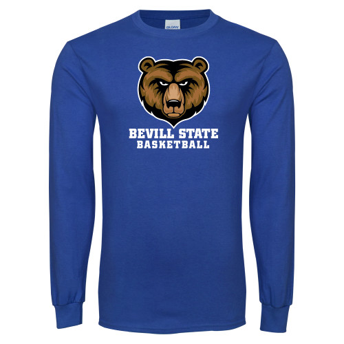  Royal Long Sleeve T Shirt - Basketball