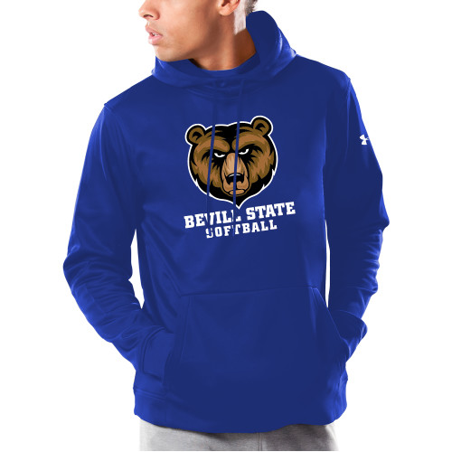  Under Armour Royal Armour Fleece Hoodie - Softball