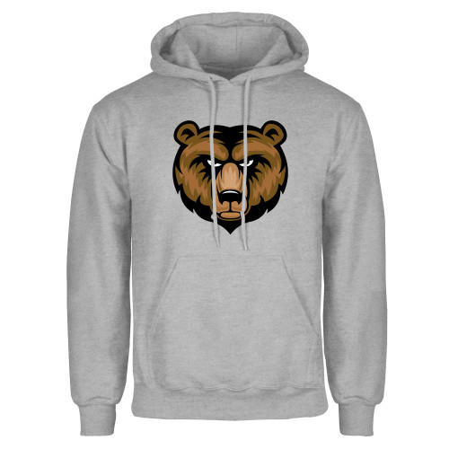  Grey Fleece Hoodie - Bear
