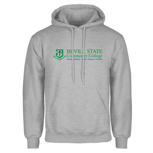  Grey Fleece Hoodie - Instituional Mark