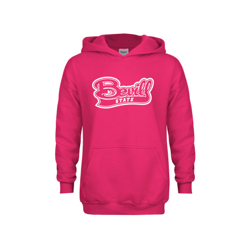  Youth Hot Pink Fleece Hoodie - Bevill State
