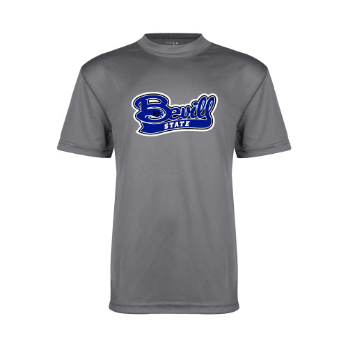  Youth Performance Grey Concrete Tee - Bevill State