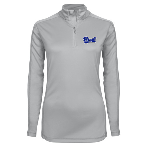  Syntrel Womens Platinum Interlock 1/4 Zip - Bevill State