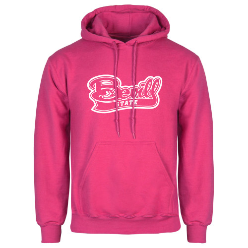  Womens Fuchsia Fleece Hoodie - Bevill State