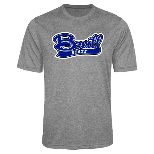  Grey Heather Performance Contender Tee - Bevill State