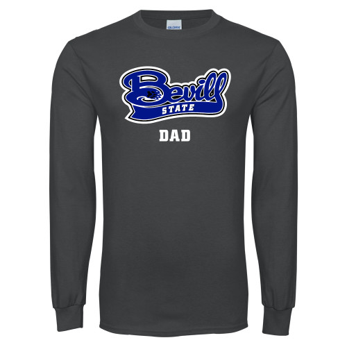  Charcoal Long Sleeve T Shirt - Dad