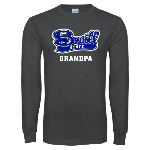  Charcoal Long Sleeve T Shirt - Grandpa