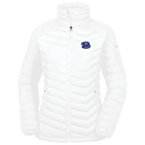  Columbia Womens White Powder Lite Jacket - B