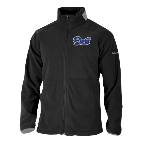  Columbia Black Everest Ridge Fleece Full Zip Jacket - Bevill State