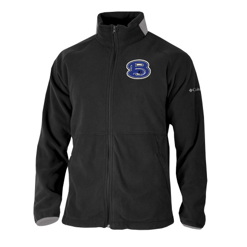  Columbia Black Everest Ridge Fleece Full Zip Jacket - B