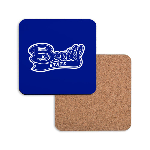 Hardboard Coaster w/Cork Backing - Bevill State