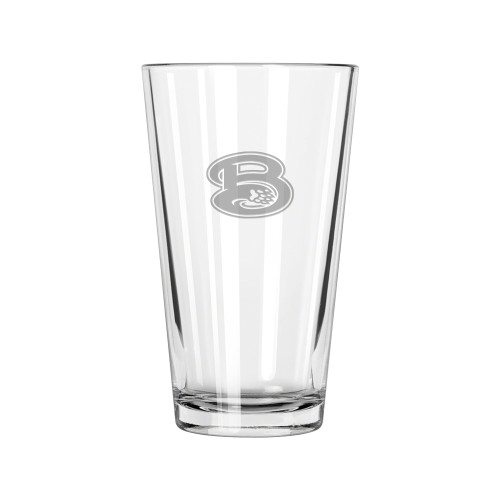  Libbey Glass 16oz - B Engraved