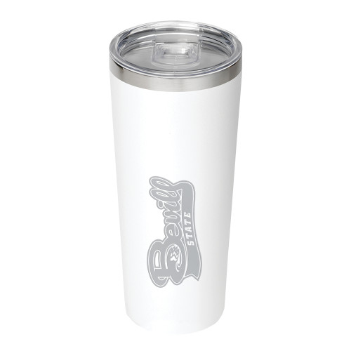  Thor Vacuum Insulated White Tumbler 22oz - Bevill State Engraved
