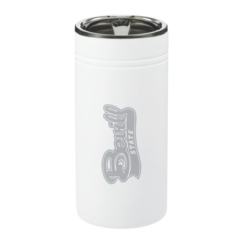  Sherpa Vacuum White Tumbler & Insulator 12oz - Bevill State Engraved