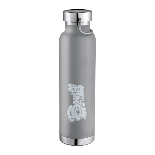 Thor Copper Vacuum Insulated Grey Bottle 22oz - Bevill State Engraved