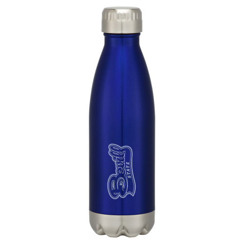  Swig Stainless Steel Blue Bottle 16oz - Bevill State Engraved