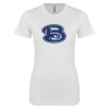 Thumbnail image for  Next Level Womens White Boyfriend Tee
