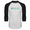 Thumbnail image for  White/Black Raglan Baseball T Shirt