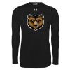 Thumbnail image for  Under Armour Black Long Sleeve Tech Tee