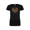 Thumbnail image for  Next Level Girls Black Fashion Fit T Shirt