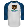 Thumbnail image for  White/Royal Raglan Baseball T Shirt