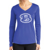 Thumbnail image for  Womens Royal Performance Long Sleeve V Neck Shirt