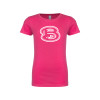 Thumbnail image for  Next Level Girls Fuchsia Fashion Fit T Shirt
