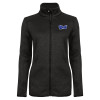 Thumbnail image for  Womens Black Heather Fleece Jacket