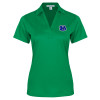 Thumbnail image for  Womens Kelly Green Performance Fine Jacquard Polo