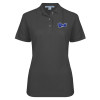 Thumbnail image for  Womens Silk Touch Charcoal Pique Polo