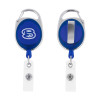 Thumbnail image for  Blue Oval Retractable Badge Holder w/Clip