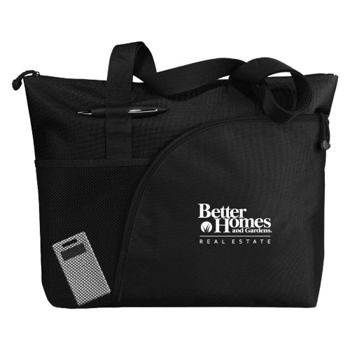 Excel Black Sport Utility Tote-Core Logo
