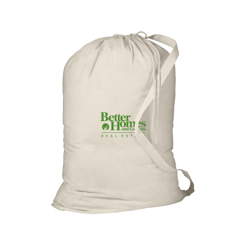 Natural Laundry Bag-Core Logo
