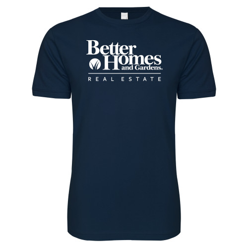 Next Level Navy SoftStyle T Shirt-Core Logo