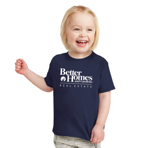 Toddler Navy T Shirt-Core Logo